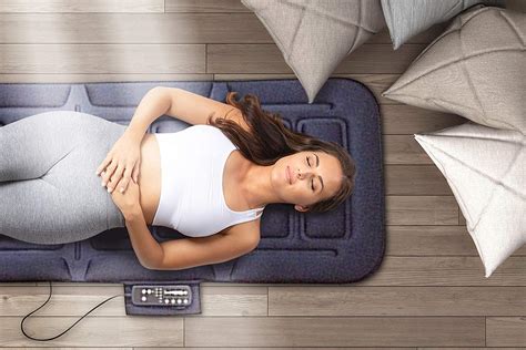 belmint vibrating massage mat for full body vibrating massager pad w