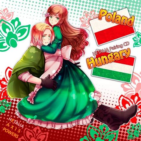 Poland X Hungary Hetalia Anime Hetalia Fanart Hungary
