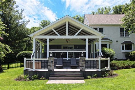 covered  porch ideas designs chester lancaster county pa
