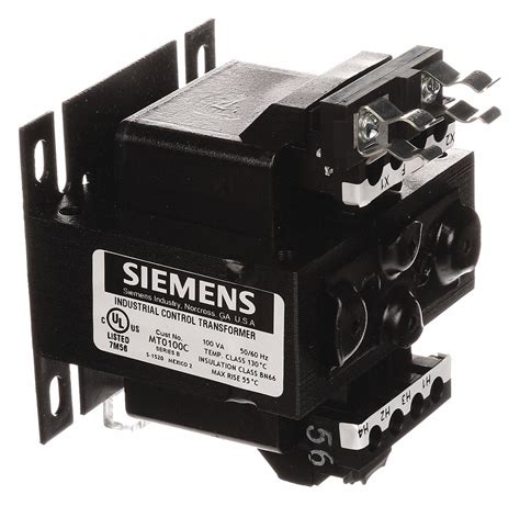 siemens control transformer  ac  ac  ac  va fmtc grainger