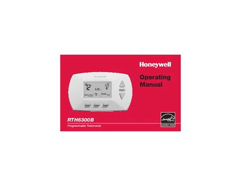 commercial honeywell thermostat manual