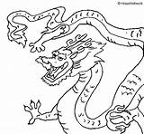 Dragon Chinese Coloring China Coloringcrew sketch template