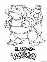 Pokemon Pages Coloring Printable Characters Blastoise Coloring4free 2021 Related Posts sketch template