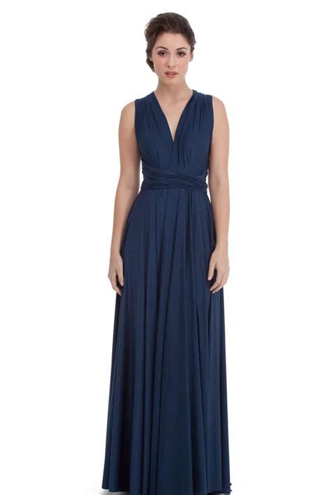 goddess by nature nautical navy signature multiway gown alila