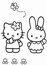 Coloring Pages Kitty Hello Coloringpages1001 Baby Cartoon Sheets Character Printable sketch template