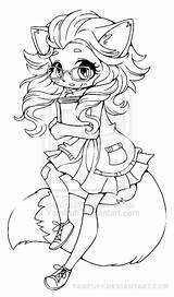 Chibi Yampuff Lineart Adultes Pony Cupcake Adulte sketch template