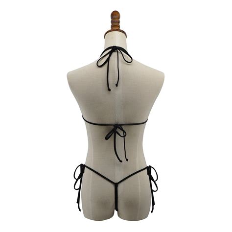 Sherrylo Hot Micro Bikini Mini G String Thong Bathing Suits Women