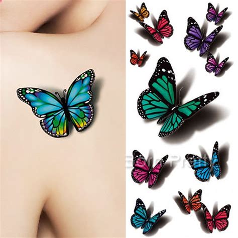 85 3d Butterfly Tattoos