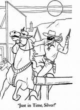 Ranger Lone Coloriage Zorro Capturer Mechants Juste Imprimer Tonto Adults Coloringhome sketch template