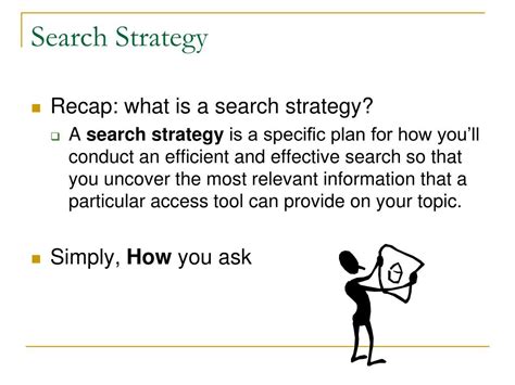 databases search strategy search techniques  powerpoint