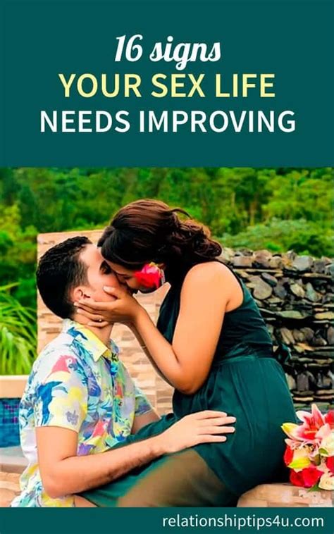 16 signs your sex life needs improving relationshiptips4u