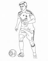 Messi Coloring Pages Print Lionel Via sketch template