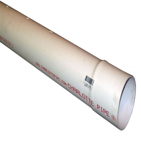 charlotte pipe     ft sewer drain pipe pvc sewer pipe  lowescom