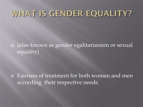 Ppt Gender Equality Powerpoint Presentation Id 5708637