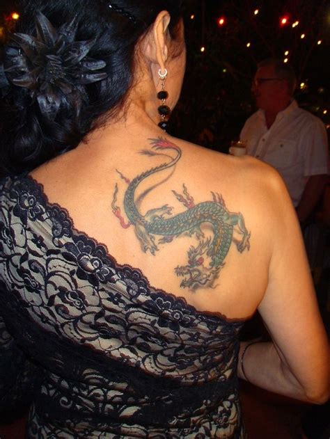 dragon tattoo  women tattoo bytes