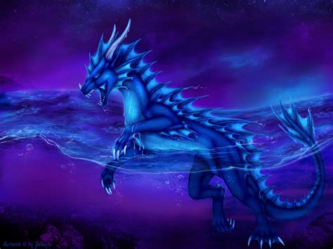 water dragon  selianth  deviantart