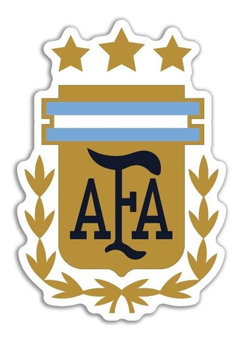 Escudo Afa Seleccion Argentina 3 Estrellas Cuadro 5 687 En 2023