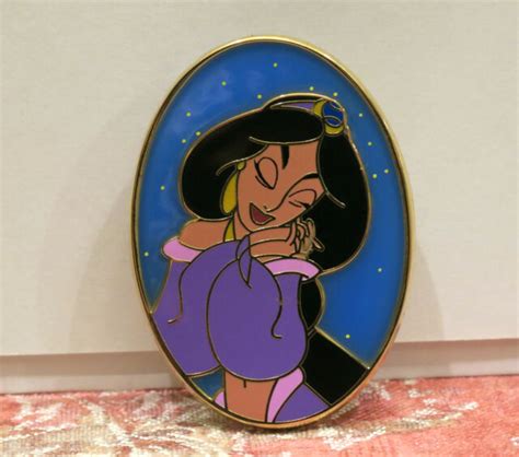 disney fantasy pin jasmine le 50 new aladdin stained glass princess ebay