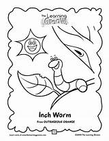 Inchworm Coloring Drawing Worm Pages Inch Ezra Keats Jack Getcolorings Printable Getdrawings Paintingvalley Template sketch template