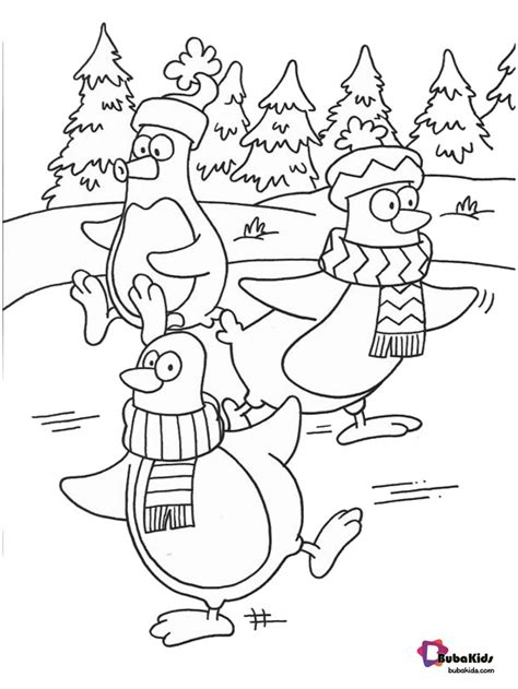 winter coloring page    printable picture collectio