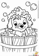 Puppy Coloring Pages Cute Puppies Printable Print Adults Easy Dog Color Alaskan Animal Dogs Malamute Getcolorings Labrador Clipart Getdrawings Adult sketch template