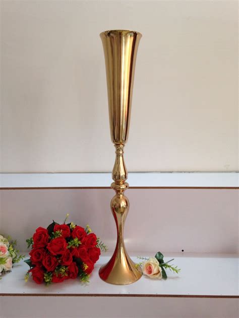 Popular Gold Centerpiece Vases Buy Cheap Gold Centerpiece Vases Lots