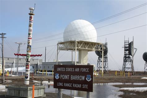 barrow ak northern most totem pole in the world has toilet on top