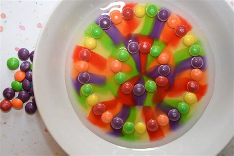 skittles experiment candy science  kids