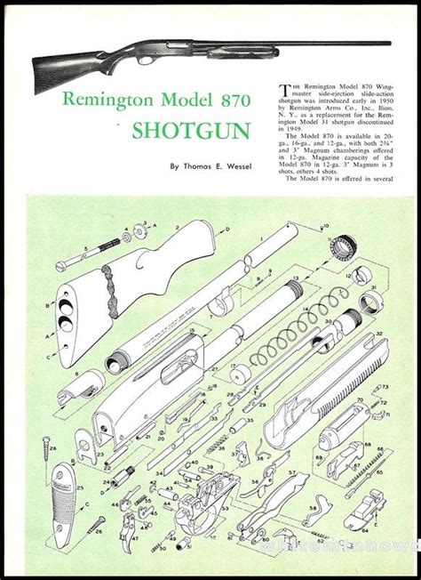 remington  schematic  parts list