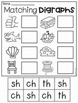 Sh Worksheets Worksheet Ph Printable Ch Th Digraph Wh Kindergarten Digraphs Phonics Packet Matching Consonant Blends Activities Kids Classroom Teach sketch template