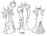 Paper Doll Princess Pages Dolls Coloring Fairy Disney Tiana Line Clothes Auswählen Pinnwand sketch template