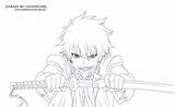 Exorcist Blue Coloring Pages Rin Okumura Lineart Deviantart Getdrawings Getcolorings Ao sketch template