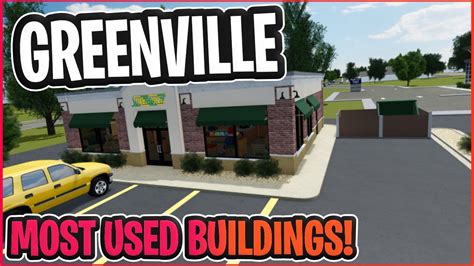 buildings greenville roblox youtube