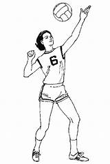 Coloring Realistic Volleyball Volley Ultimate Player Ball Sheet Girls Pages Awesome Fun sketch template