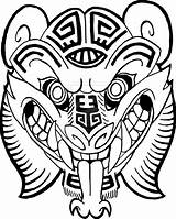 Mayan Jaguar Aztec Mayas Inca Mexican Mascaras Aztecas Clipartmag Ancient Glyphs sketch template
