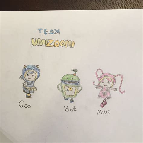 team umizoomi team umizoomi teams artwork