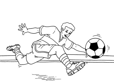soccer player kid colouring pages page  coloring home