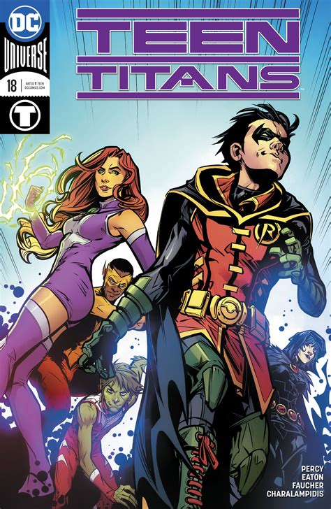 Jan180347 Teen Titans 18 Var Ed Previews World