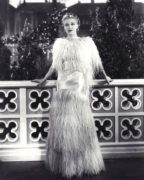 We Had Faces Then — Ginger Rogers Wearing The Ostrich Feather Dress