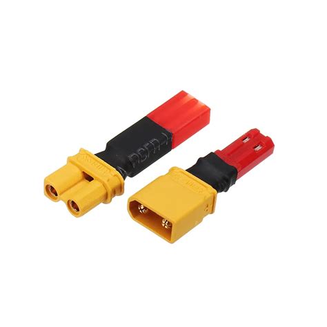 lipo battery adapter connector xt  jst male female plug  rc battery models spare