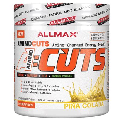 allmax amino cuts  servings ans group