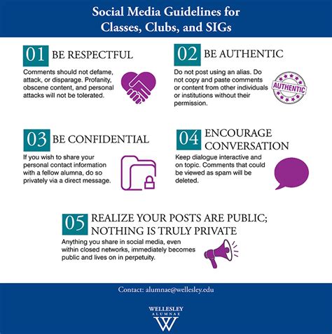 Social Media Guidelines Wellesley College