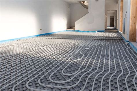 radiant floor heating costs benefits  installation homeserve usa