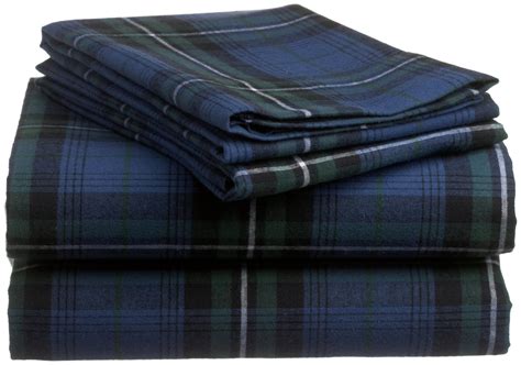 amazon brand pinzon lightweight cotton flannel sheet set twin extra