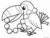 Coloring Pages Parrot Animal Animals Jungle Fish Real Cartoon Colouring Clipart Cliparts Drawing Outline Printable Life Color Printouts Babies Getcolorings sketch template