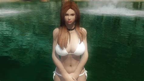 white bikini reup at skyrim special edition nexus mods and community