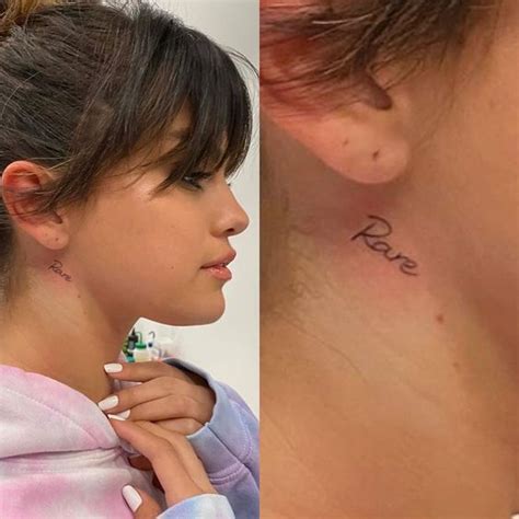 Selena Gomez Tattoos And Meanings [updated 2021