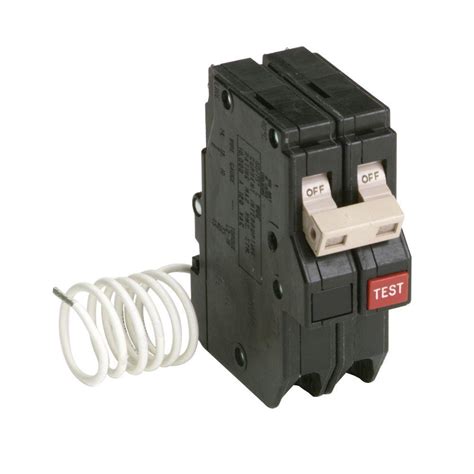 eaton type ch  amp   double pole  test ground fault circuit breaker chgftcs