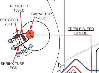 wire lights  series diagram treble bleed circuit