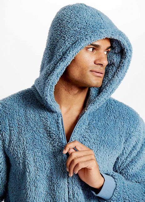 warme fleece onesie voor mannen
